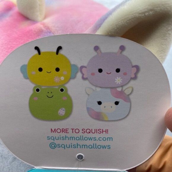 RARE 2022 Squishmallow Caedia Cow Squish Stackable Stack Spring NWT Plush Toy - Picture 4 of 7